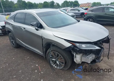 2022 Lexus Rx F Sport Appearance из США, поврежденный, VIN 2T2SZMDA4NC310007